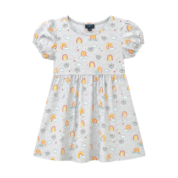 Girls%20Comfortable%20Printed%20Casual%20Short%20Sleeve%20Frock%20From%20Levin%20-%20Image%209