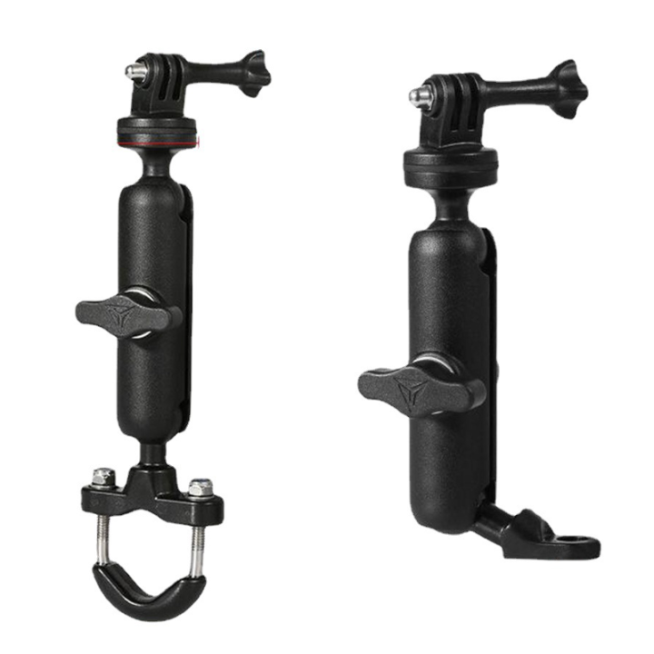 Rotatable Gopro Mount 360° Rotating Handlebar Mount and Mirror Mount Holder Aluminum Alloy ...