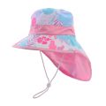 New Panama Summer Baby Bucket Hat for Boys Girls Cartoon Children's Beach Shawl Hat Kids Wide Brim UV Protection Outdoor Sun Cap.