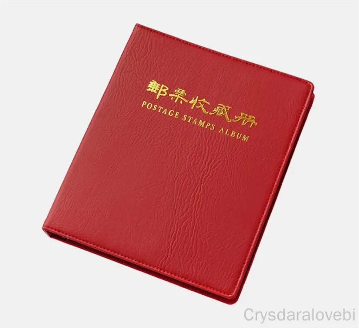 %E3%80%90Fashion%E3%80%91Grade%20Leather%20Loose-leaf%20Stamps%20Album%20Collection%20Book%20Stamp%20Collection%20Album%20for%209%20Holes%2035%20Sheets%20Paper%20Money%20-%20Image%204