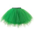 Women's New Carnival Costume Tulle Skirt Rockabilly Underskirt Short Shaggy Skirt Ball Gown Ballet Dance Dress Evening Dress.
