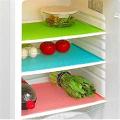 4pcs Refrigerator Pad Antibacterial Antifouling Mildew Moisture Pad Waterproof Refrigerator Mats. 