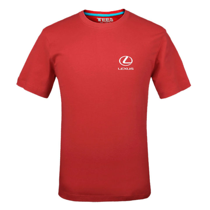 2021 Lexus Logo T Shirt Letter Printed Fashionable Round Neck T