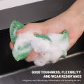4pcs Dish Sponge Scrub Pads Non Scratch Scrubbers Colourful Block Cleaning Sponges Reusable Scouring Pads Kitchen Dish Scrub Sponge. 