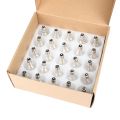 25Pcs String Light LED Bulb Tungsten Incandescent Light Bulb E12 Base Socket Bulb for String Light Party Home Decoration--25PCS Tungsten--AC220V.