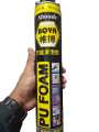 PU Foam Spray 750ml Expanding Spray Hardens In 3 Seconds PU Foam Sealant Waterproof & Plugged Holes. 