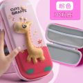 BDYD Premium 3D EVA Pencil Box for Kids | Cartoon Space Unicorn Dinosaur Rabbit Pencil Case | Hard Shell Large Capacity School Stationery Organizer | Birthday Gift for Boys & Girls.