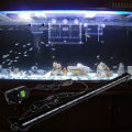 28cm Aquarium Fish Tank Waterproof LED Light Bar Submersible Air Bubble. 