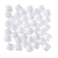 (40-Pack) Reusable Ice Cube, Refreezable Plastic Ice Cubes Reusable for Drinks Cocktails Like   or Coffee, Silicone Square Shapes, Dry Ice Cubes, Non Diluting.. 