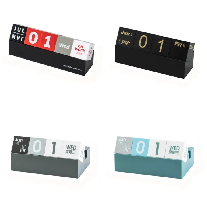 Practical%20Creative%20Cube%20Shape%20Perpetual%20Calendar%20Date%20Display%20Ornaments%20Multi-function%20Desk%20Calendars%20Mini%20DIY%20Phone%20Holder%20Daily%20Use%20-%20Image%205