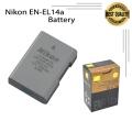 Nikon EN-EL 14A Rechargeable Li-Ion Battery for NIKON Df D3400 D3300 D5600 D5200 D5300 D5500 D3100 DSLR Cameras. 