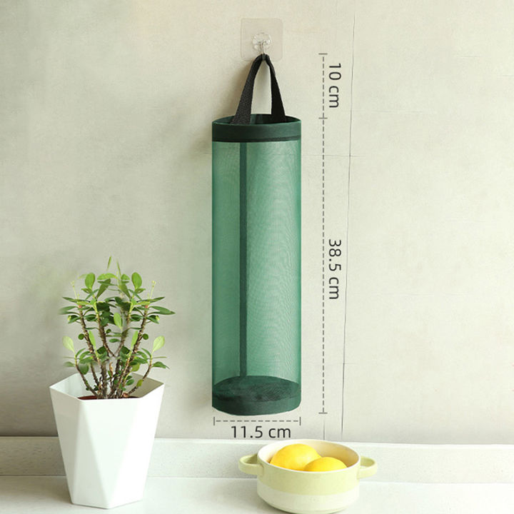Home%20Grocery%20Bag%20Holder%20Wall%20Mount%20Plastic%20Bag%20Holder%20Dispenser%20Hanging%20Storage%20-%20Image%202