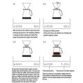 Electronic kitchen scale on drip irrigation concentrate g high precision pour kg/0.1 word coffee scale 2 number coffee scale with timer on food food post.