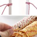 20 and A sturdy and windproof portable clothes line rope for drying clothes..
