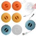 Portable Cable Organizer Box Earbud Cord Storage Case Round Cord Reel Manage Container. 