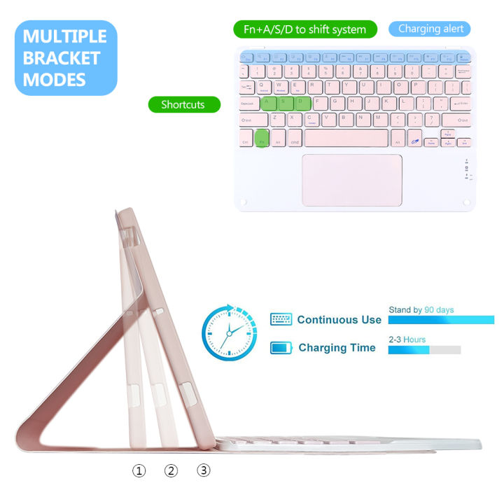 Magic%20Keyboard%20Case%20dla%20Samsung%20Galaxy%20Tab%20A9+%2011%20A8%2010.5%20S6%20Lite%2010.4%2011%20S7%20S9%20FE%20S7%20S8%20S9%20Plus%2012.4%20Ultra%2014.6%20Wireless%20Mouse%20-%20Image%203
