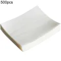 【Fashion】500Pcs Transparent Glutinous Rice Paper Corn Wedding Candy Wrapping Paper for Daily Life. 