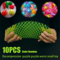 Worm Unpacking Morphing 2024 Worm Big Fidget Toy Fidget Worm Six Sided Pressing Stress Relief Squishy Worms Stress Relief Toys. 