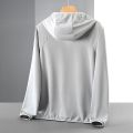 UPF 50+ UV Sun Protection Clothing Men Hoodie Windbreaker Breathable Ultrathin Sunscreen Jacket Outdoor Fishing Running Jacket.