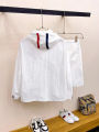 2024 Summer Fashion Brand Mon Men's Sunscreen Clothing Couple Shorts Set.