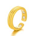 Magnetic Therapy Lose Weight Rings For Men Fashion Health Care Jewelry Gift Keep Slim Stylish Metal Minimalist Finger Ring.