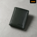 Zays Premium Eco-Friendly Leather Bifold Wallet for Men, Handmade Slim Compact Wallet 4.6 x 3.7 x 0.4 Inch, 7 Card Slots, 1 ID Slot, 2 Cash Compartments, Coin Pocket, Quick Access Slot, Fits 1000 Taka Note, Luxury Box. 