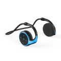 Head-Mounted Bluetooth Headset Running Sports Ear Hanging Neck Integrated Bone Conduction Headset. 