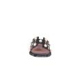 Black PU Leather Sandal for Women. 