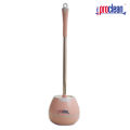 Proclean Toilet Brush TB-1787 with Holder. Decorative, Modern, Freestanding, Heavy Duty Toilet Bowl Shape Cleaning Brush Set for Bathroom Deep Cleaning Compact Flexible Toilet Cleaner Brush. 