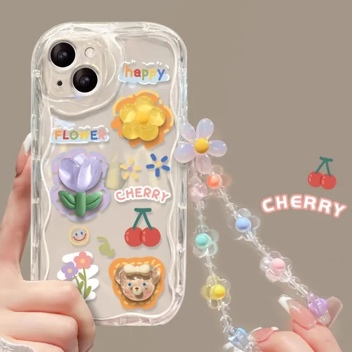 Korean%203D%20Rabbit%20Phone%20Chain%20Lanyard%20Clear%20Soft%20Case%20For%20Iphone%206%206S%207%208%20Plus%20X%20XS%20Max%20XR%2011%2015%20Pro%20Max%2012%2013%20Mini%20Cartoon%20Phone%20Case%20Shockproof%20TPU%20Silicone%20Back%20Cover%20-%20Image%205