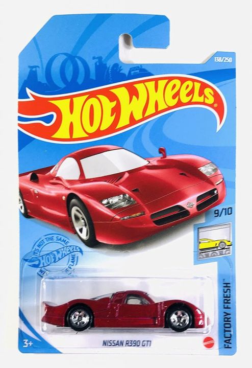 Hot Wheels Nissan R390 GTI Red, Scale - 1:64