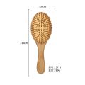 High Quality Hair Comb Bamboo Airbag Massage Comb Carbonized Solid Wood Bamboo Cushion Anti-Static Hair Brush Combs Travel. 