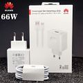 66W Huawei Super Fast Type C Quick Charger Adapter with Type C Cable.