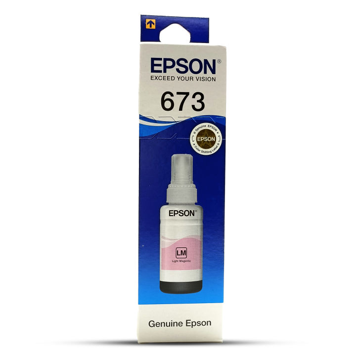 Epson T673 Light Magenta Ink Bottle