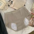 Physiological Underwear Girls Cotton Crotch Menstrual Period Leak-Proof Period Mid Waist Classic Cotton Protective Briefs. 