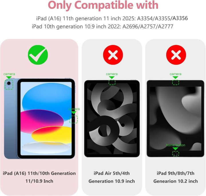 EVO%20Crystal%20Folio%20Case%20for%20iPad%20(A16)%2011th/10th%20Generation%20(2025/2022)%20%5BAuto%20Sleep/Wake%20Cover%5D%20%5BPencil%20Holder%5D%20%5BSoft%20Flexible%20Case%5D%20Rugged%20Series%20for%20Apple%20iPad%2010th/11th%20Gen%20Multi%20Folding%20Style%20Transparent%20Back%20Cover%20-%20Image%208