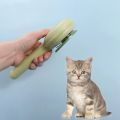 Hamburger Shape Cat Brush Comb Avoid Hairball Pet Loose Hair Remover Kitten Cleaning Comb Animal Accessories. 