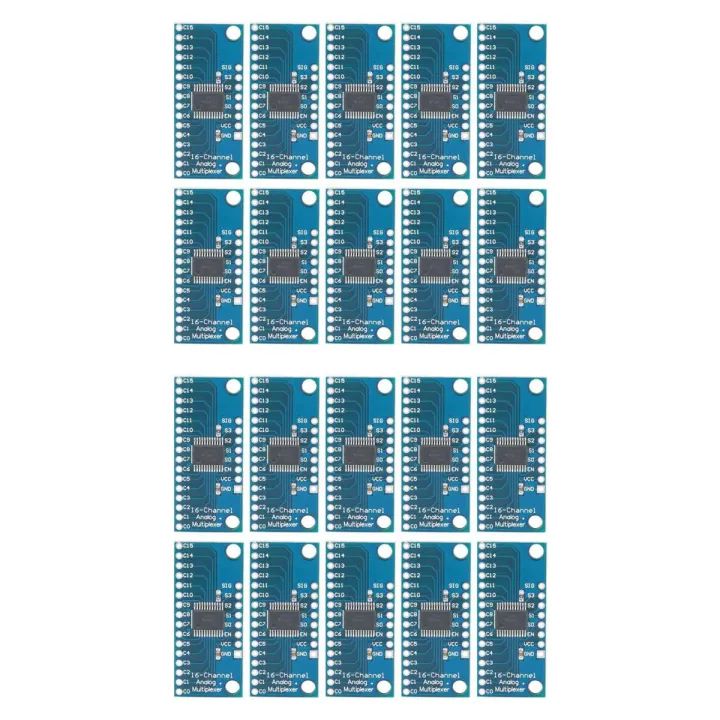 20Pcs 16CH Analogue Multiplexer 74HC4067 CD74HC4067 Precise Digital Multiplexer MUX Breakout Board