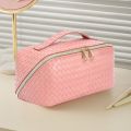 New Makeup Bag for Travel Toiletry Kit Large-Capacity Cosmetic Pouch Woman Multifunction Pu Organizer Case Portable Handbag.