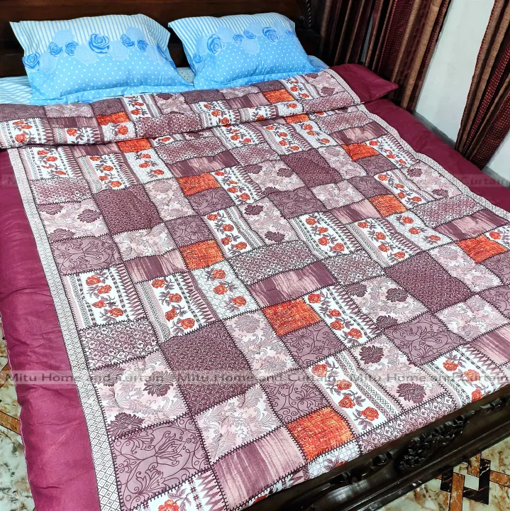 King%20size%20Comforter%20with%20full%20cotton%20fabric%2084*90%20inch%20European%20winter%20Comforter%20(1pcs%20Box)%20White%20,%20Red%20,%20Pink%20,%20Blue%20-%20Image%2010