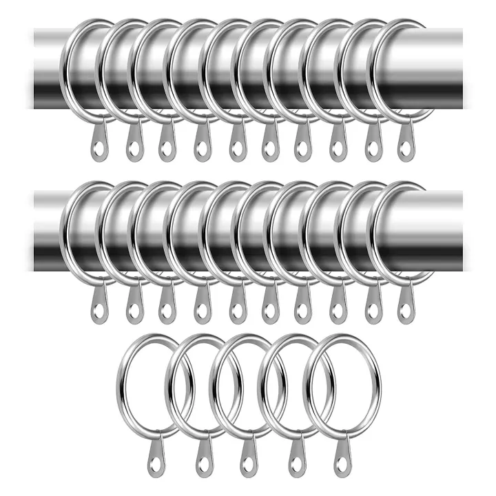 24%20Pack%20Metal%20Curtain%20Rings,%2030mm%20Internal%20Diameter%20Eyelets%20for%20Curtain%20Poles,%20Rods%20and%20Drapery,%20Silver%20-%20Image%202
