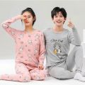 Teen Boys Girls Pajamas New Autumn Long Sleeves Children's Clothing Sleepwear Cotton Pyjamas Sets For Kids 10 13 15 17 19 Years.