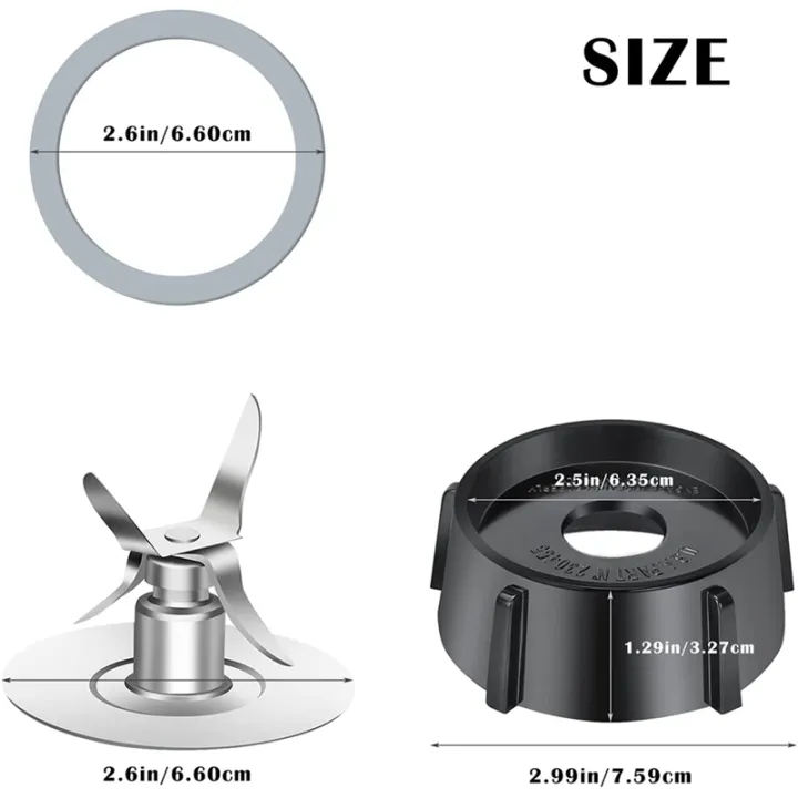 Replacement%20Parts%20for%20Oster%20Osterizer%20Blender,%204%20Point%20Fusion%20Blades%20Assembly%20with%204%20Piece%20Rubber%20Seal%20Gasket%204961%20-%20Image%207