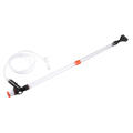 Durable Aquarium Syphon Versatile Multi-size Adjustable Gravel Cleaner Lightweight User-friendly Fish Tank Siphon for Freshwater Saltwater Home Aquarium Aquarist Tool Fish Care. 