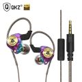 QKZ AK3 In Ear Earphone Dynamic Driver Headsets Stereo Sports HIFI Subwoofer Earplugs Noise Cancelling Gaming Music Earbuds.