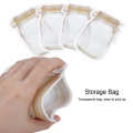 4Pcs Snacks Organizer Travel Food Storage Bags Bottle Mason Sealing Bag. 
