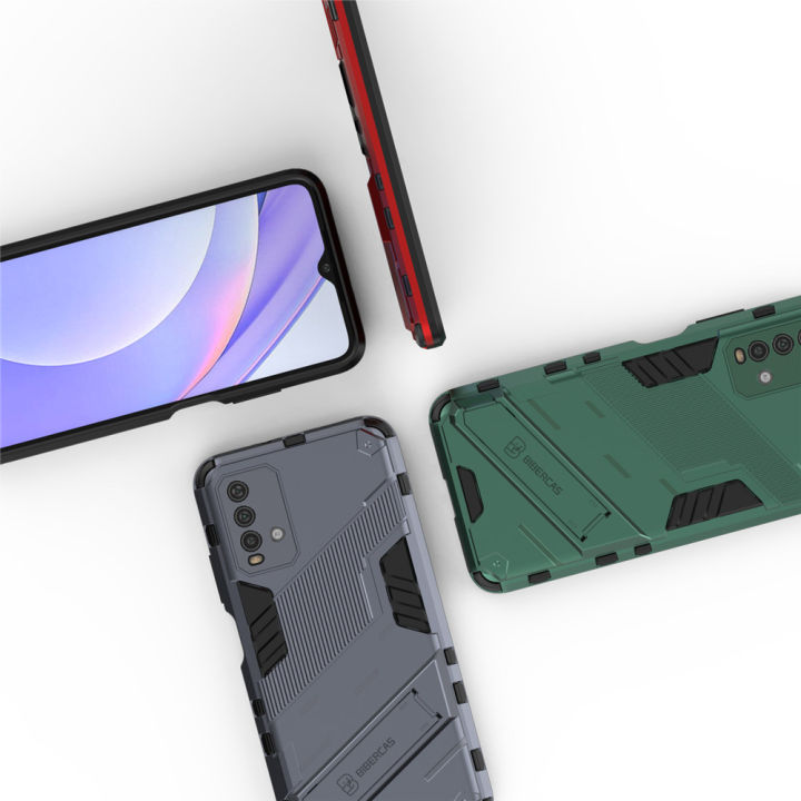 Lenuo%20Punk-Casing%20For%20Xiaomi%20Redmi%209T%20/%20Redmi%209%20Power%20Back%20Cover%20Eight-Color%20Anti-Fall%20And%20Anti-Slip%20Phone%20Bracket%20Lens%20Protection%20Cover%20Lovers%20Case%20-%20Image%208