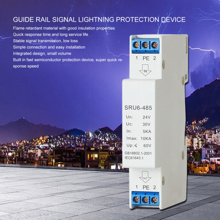 Lightning%20Protection%20Circuit%20Breaker,%2024V%20Stable%20Signal%20Transmission%20Surge%20Arrester%20Device%20for%20Circuit%20-%20Image%209