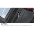 baellerry Korean version multi-card zipper canvas wallet fashion horizontal open wallet men's short wallet. 