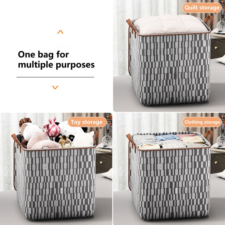 Clothes%20Storage%20Bag%20Portable%20Handle%20Large%20Capacity%20Quilt%20Storage%20Holder%20-%20Image%203